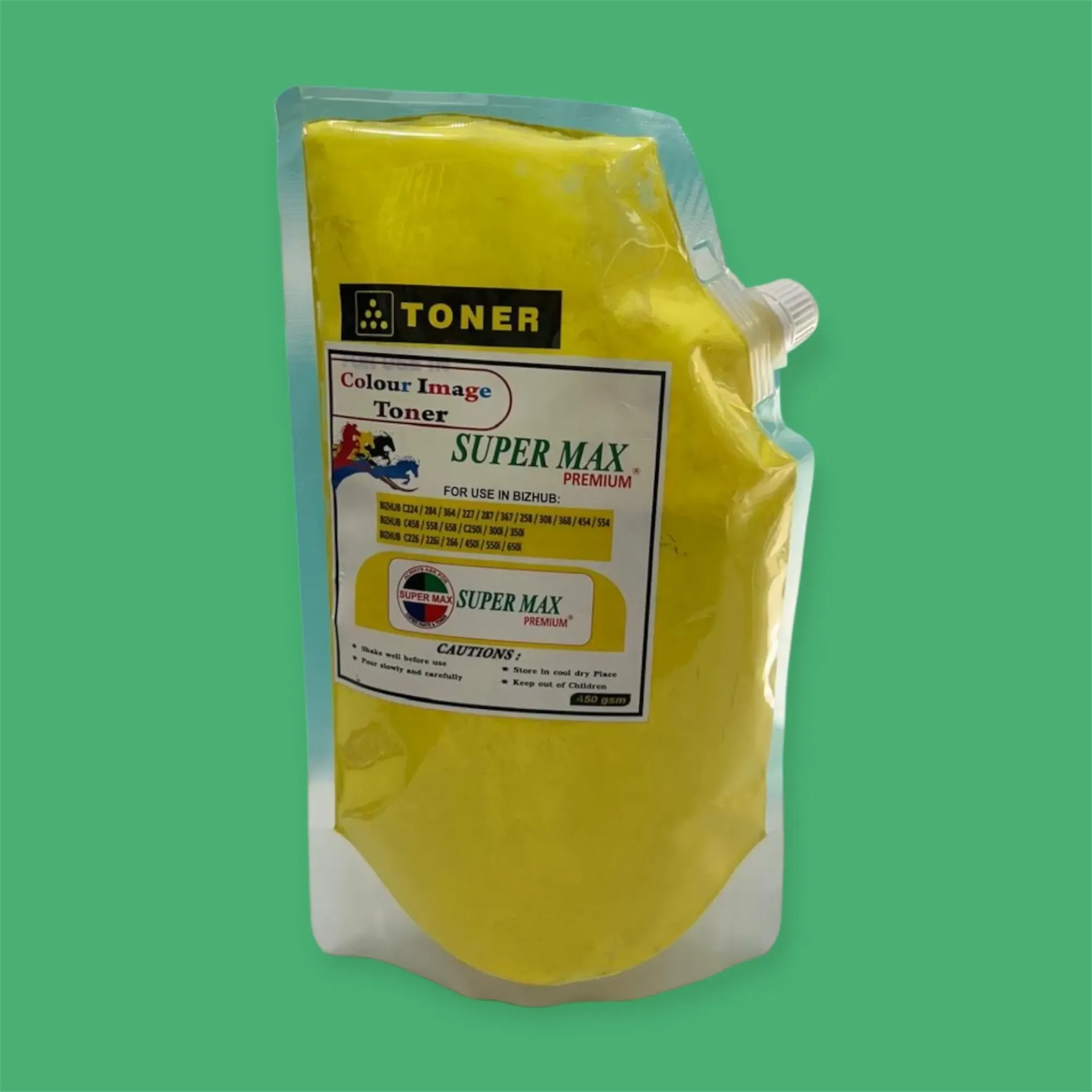 COLOR TONER YELLOW 450G [FOR US IN KONICA MINOLTA ]