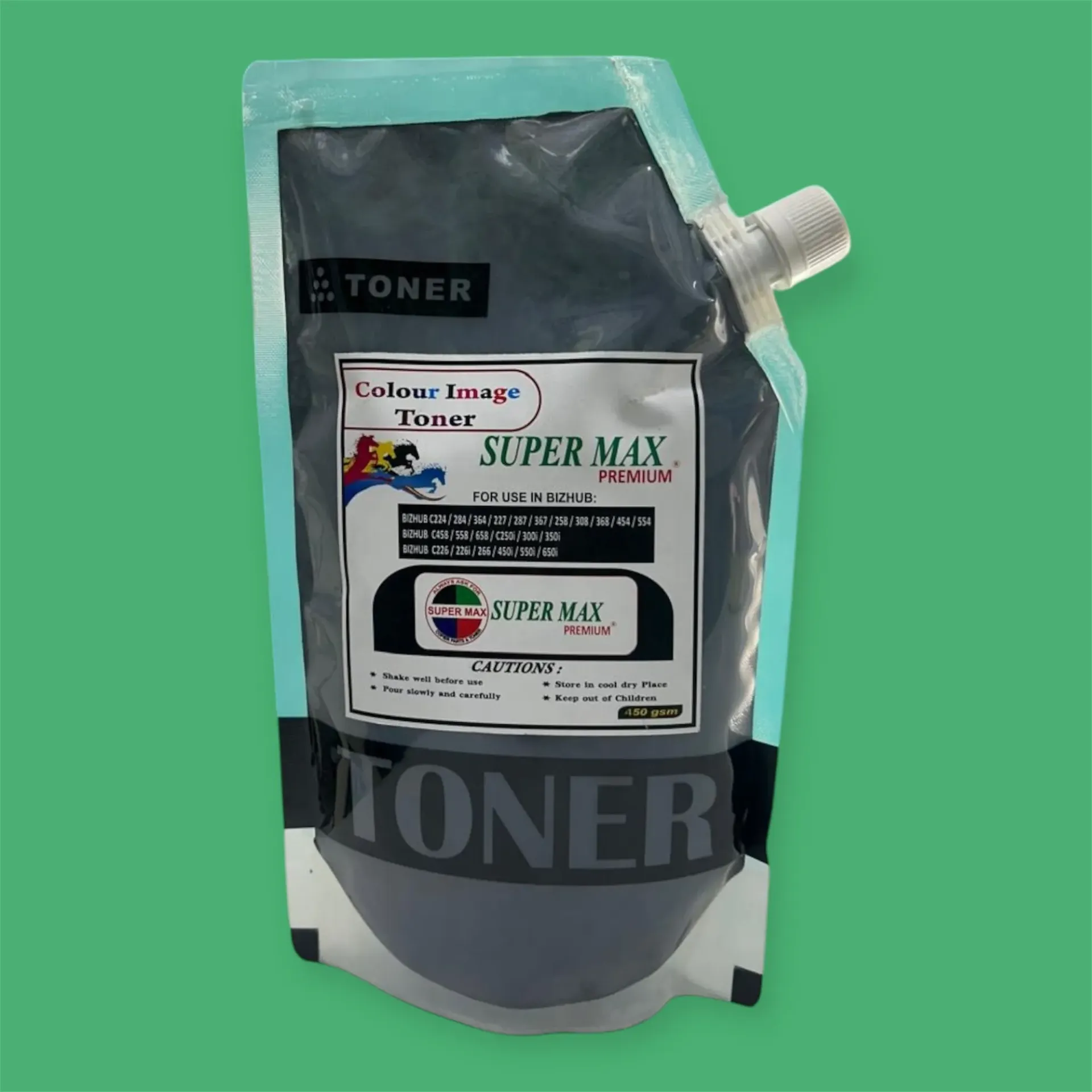 COLOR TONER BLACK 450G [ FOR USE KONICA MINOLTA ]