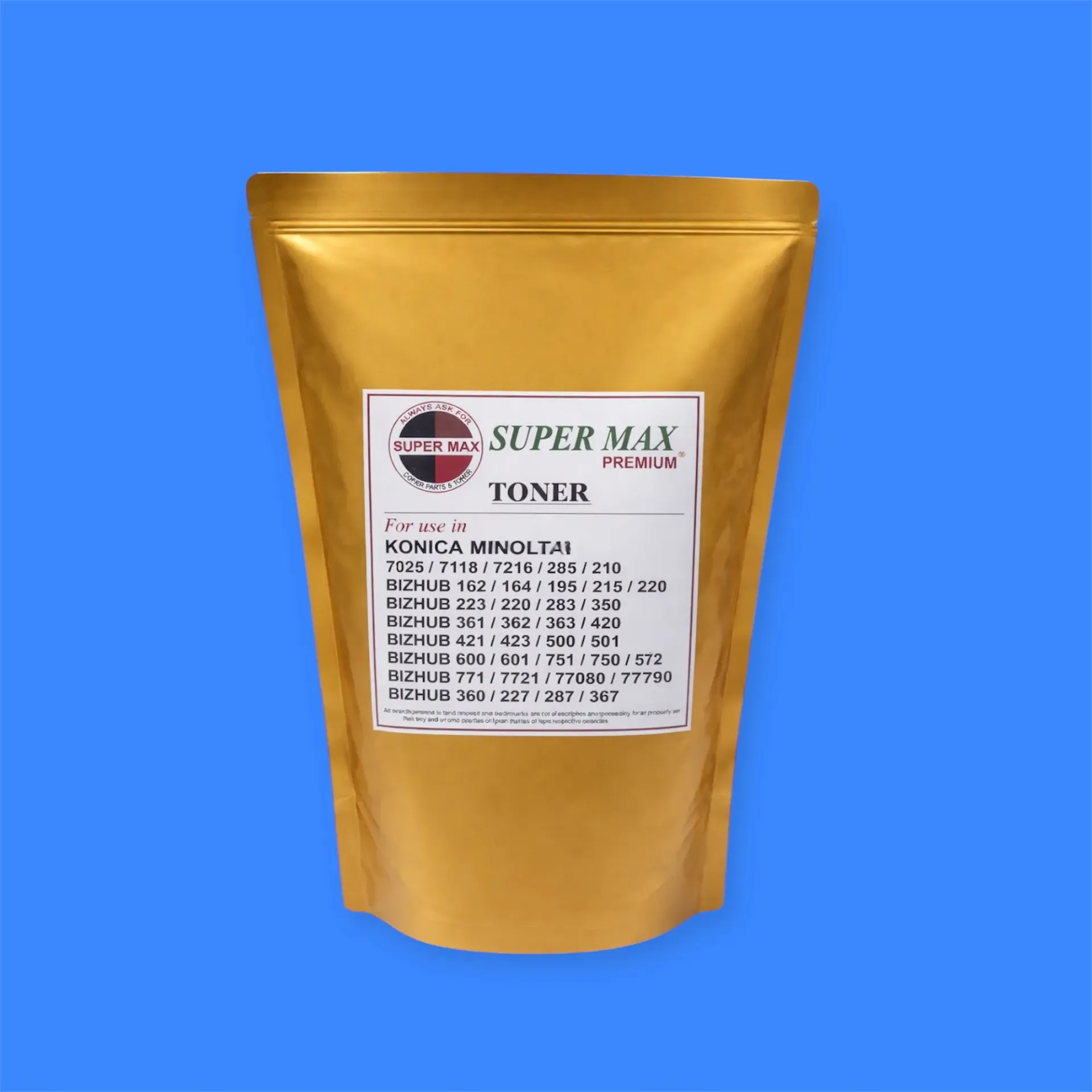 KONICA MINOLTA TONER 500G [GOLD]