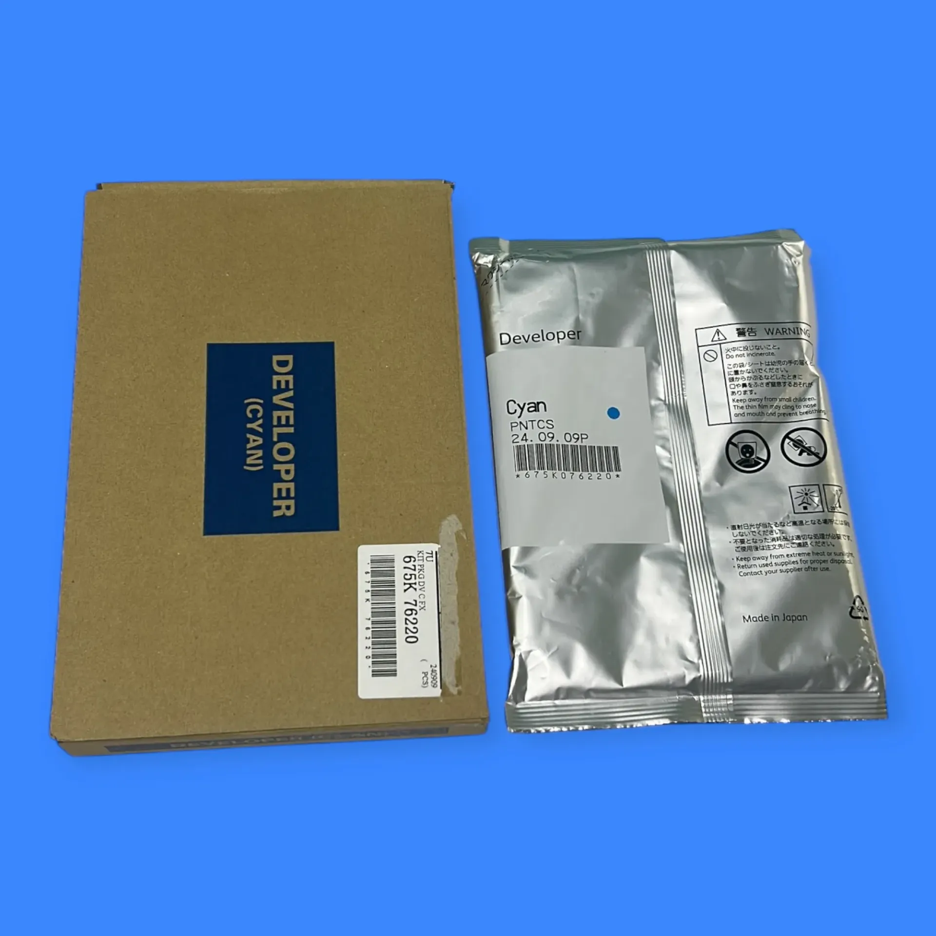 DEVELOPER-CYAN-FOR XEROX (ApeosPort-IV C5580)