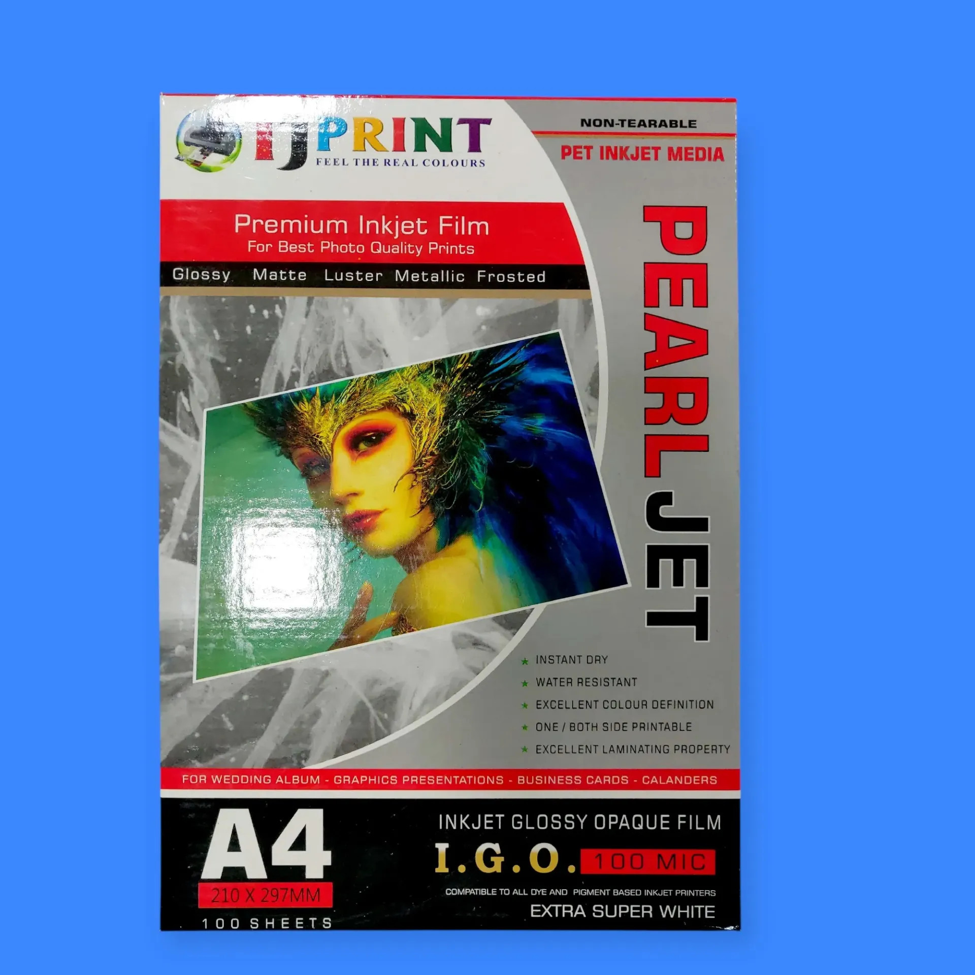 A4 IGO SHEET 125MIC -A4 INKJET ID CARD SHEET (INKJET SHEETS)