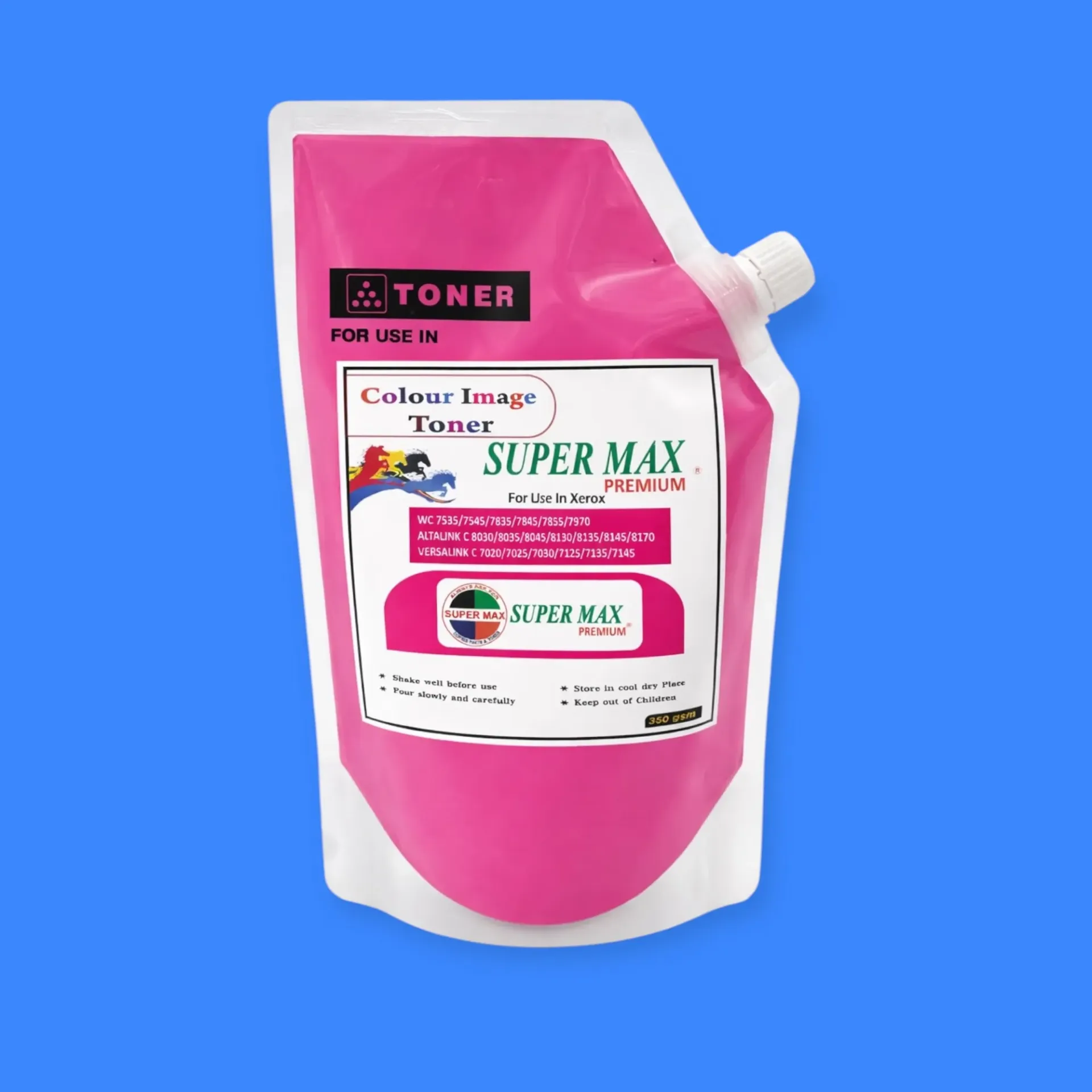 WC 7535 TONER-SUPER MAX PREMIUM-350G-MAGENTA (WorkCentre 7965)