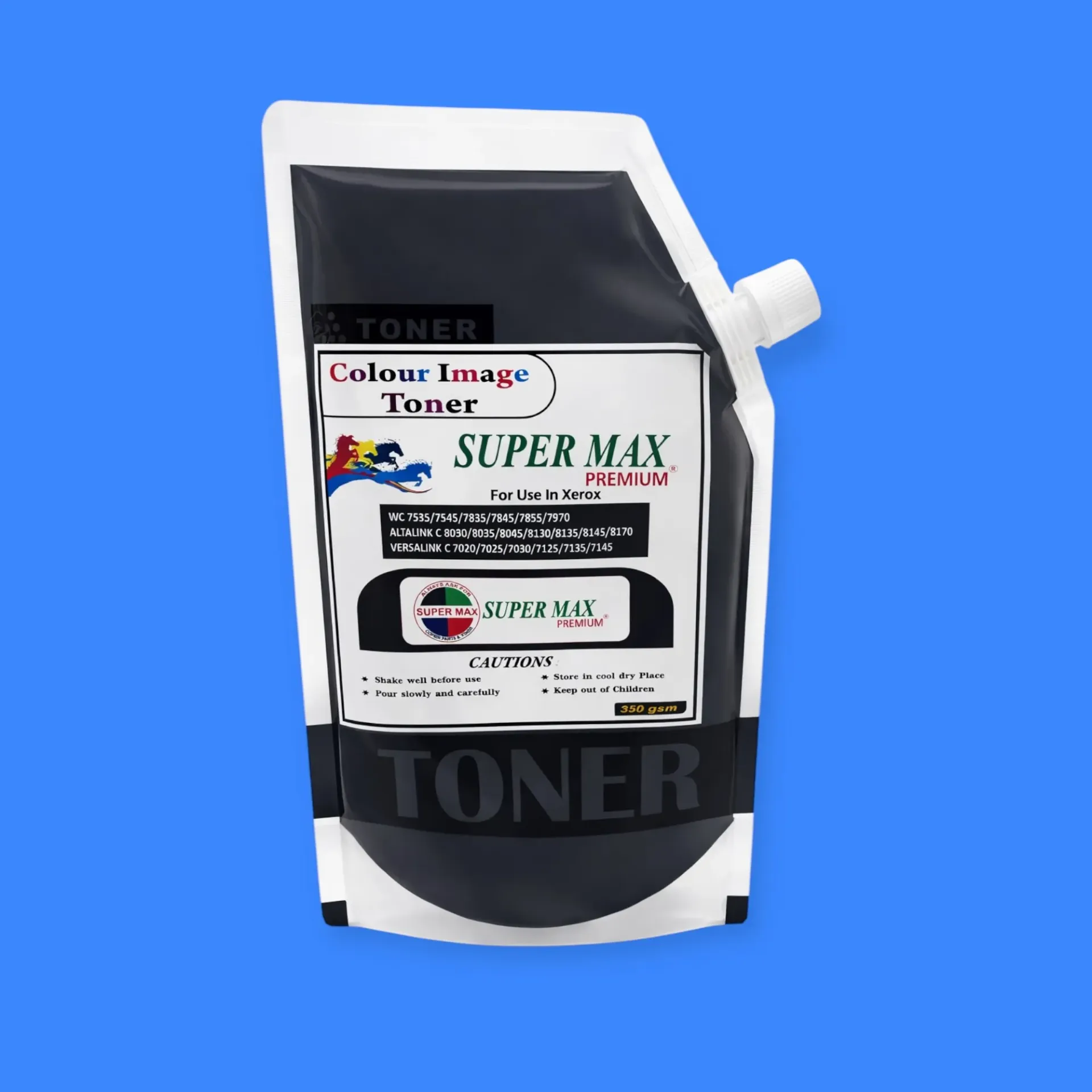 WC 7535 TONER-SUPER MAX PREMIUM-350G-BLACK