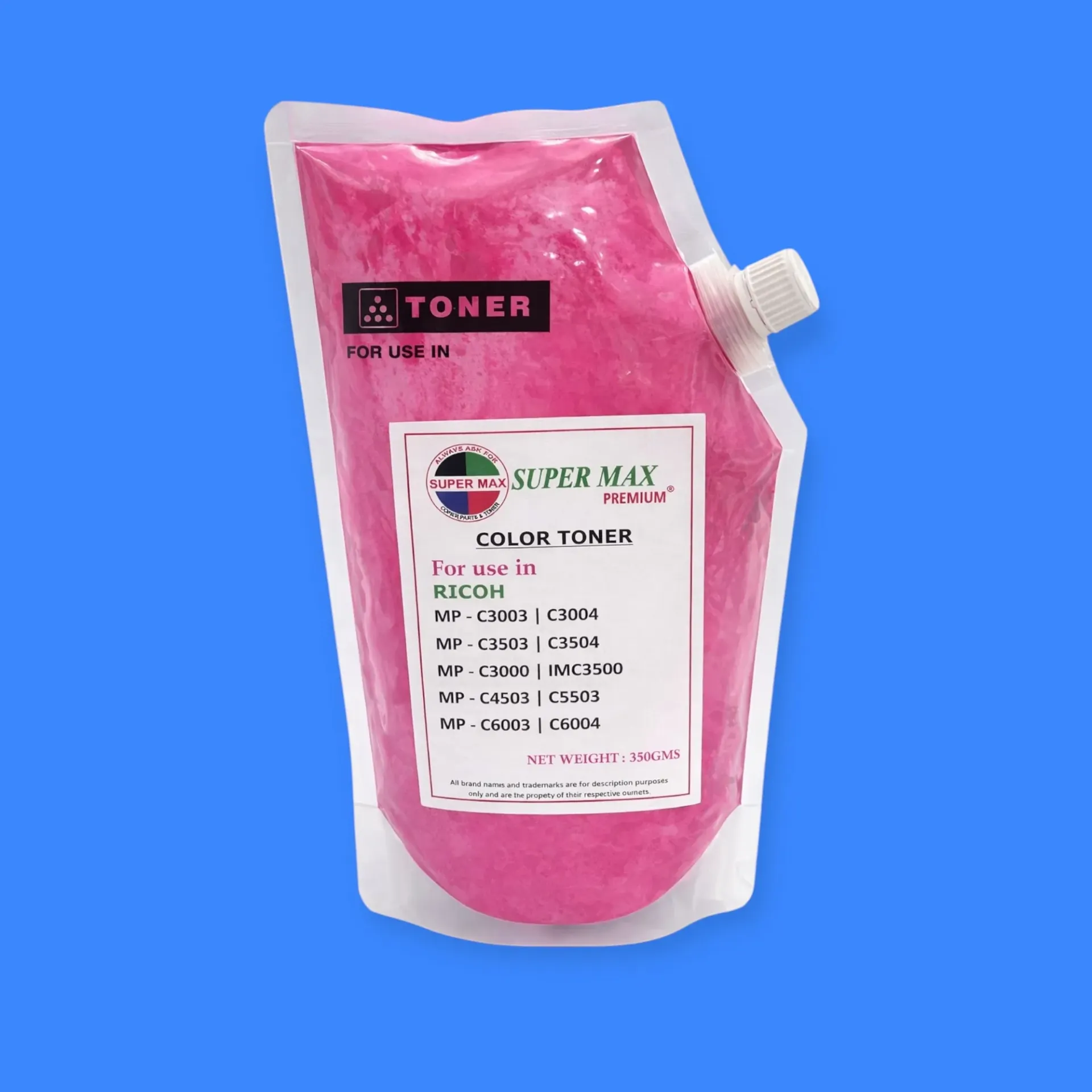 RICOH MP C3003/4504 COLOR TONER-MAGENTA-350G (IM C2000)