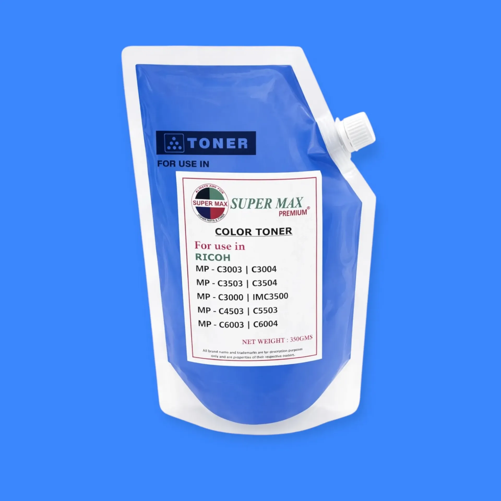RICOH MP C3003/4504 COLOR TONER-CYAN-350G (IM C2000)