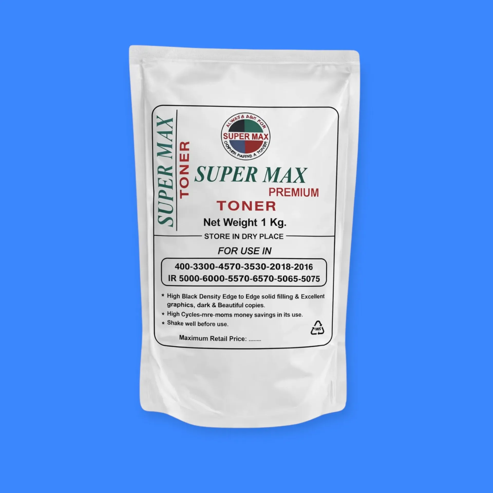 TONER-SUPER MAX PREMIUM-IR 3300/3025/4570-1000G (GP 405)