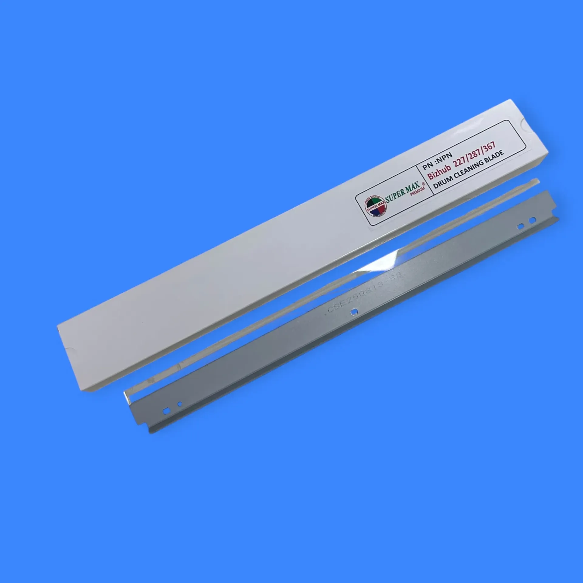 DRUM CLEANING BLADE-SUPER MAX PREMIUM-KONICA 227/287/367 (BIZHUB 227)