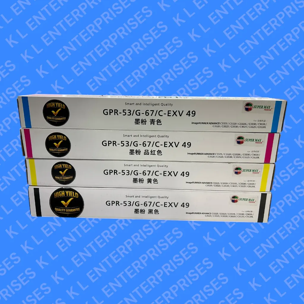 NPG 67 TONER CARTRIDGE COMPATIBLE - CMYK (C - EXV49)