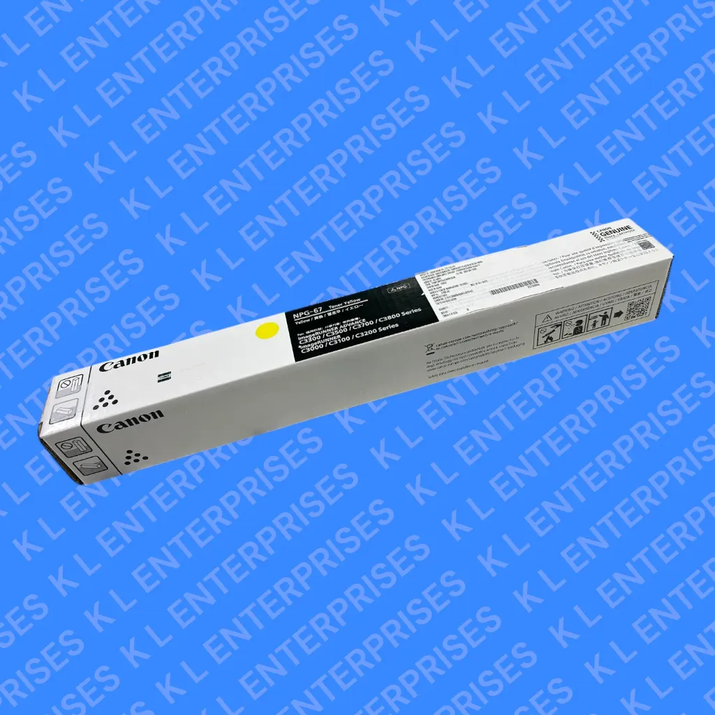 NPG 67 TONER CARTRIDGE-YELLOW-ORIGINAL (C - EXV49)