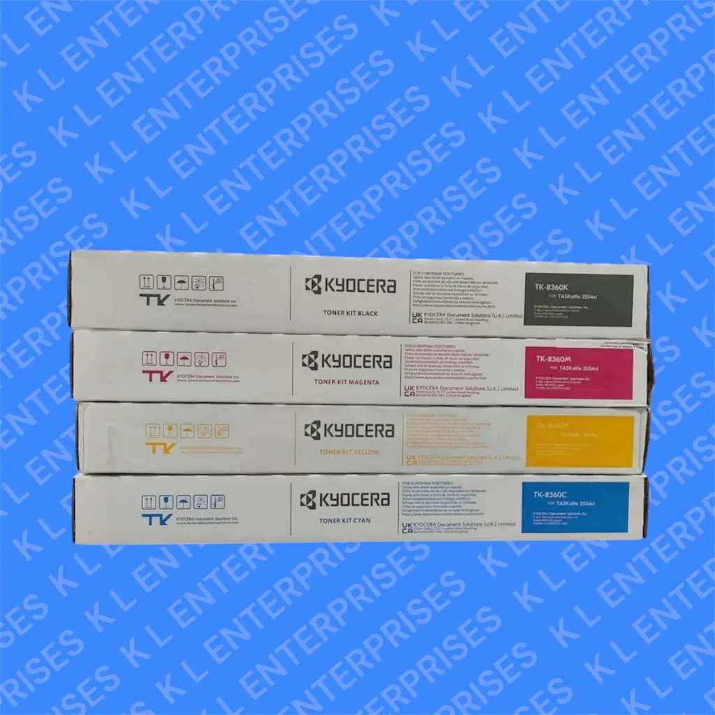 TK-2554ci TONER CATRIDGE [ORIGINAL - SET OF 4]