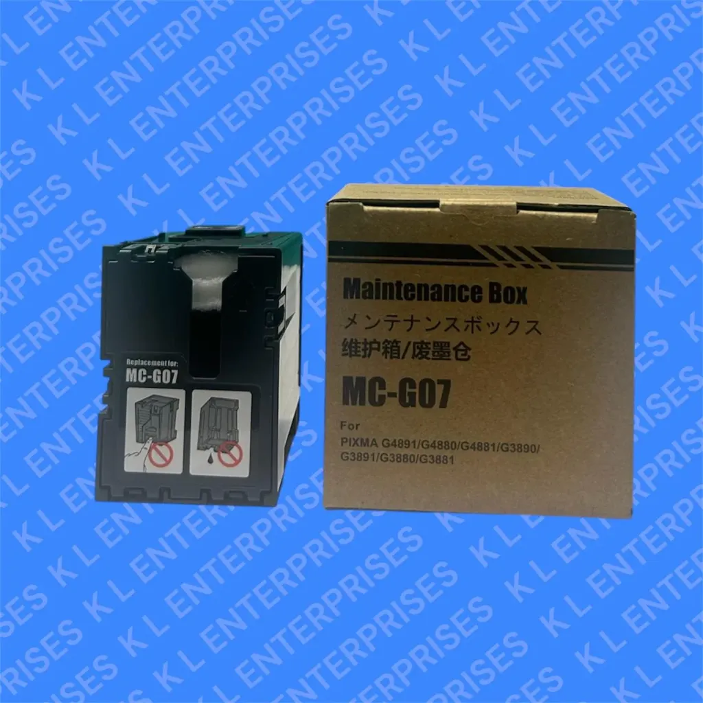 G 07- MAINTENANCE BOX (FOR CANON INJEKT PRINTER)